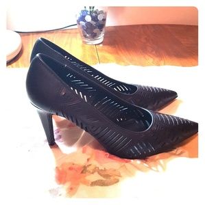 Cato Black Cut Out Pump